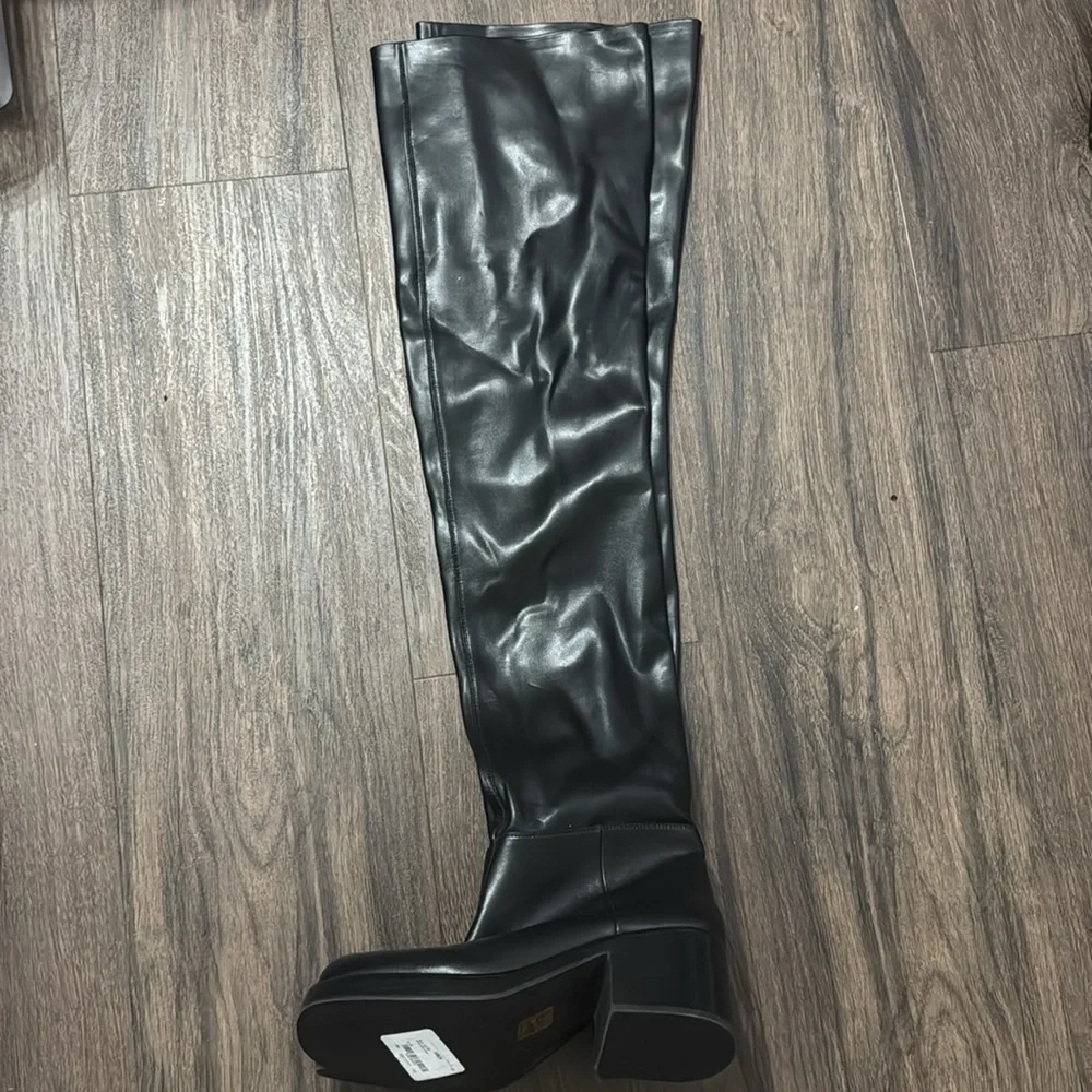 NEW! Jeffrey Campbell Reflect Thigh High Platform Boot - Size 8.5 🫧